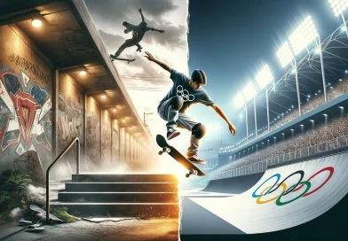 Skateboarding